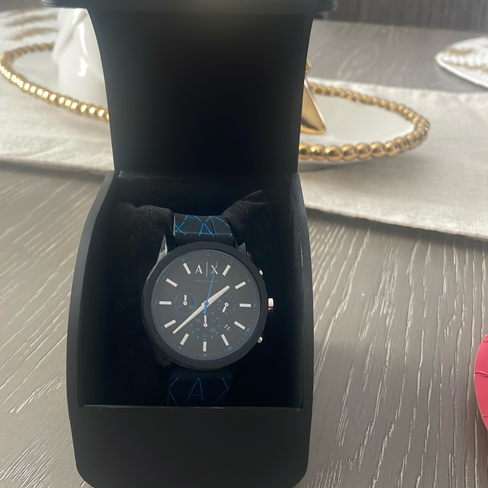 AX WATCH for men, never worn, in original box